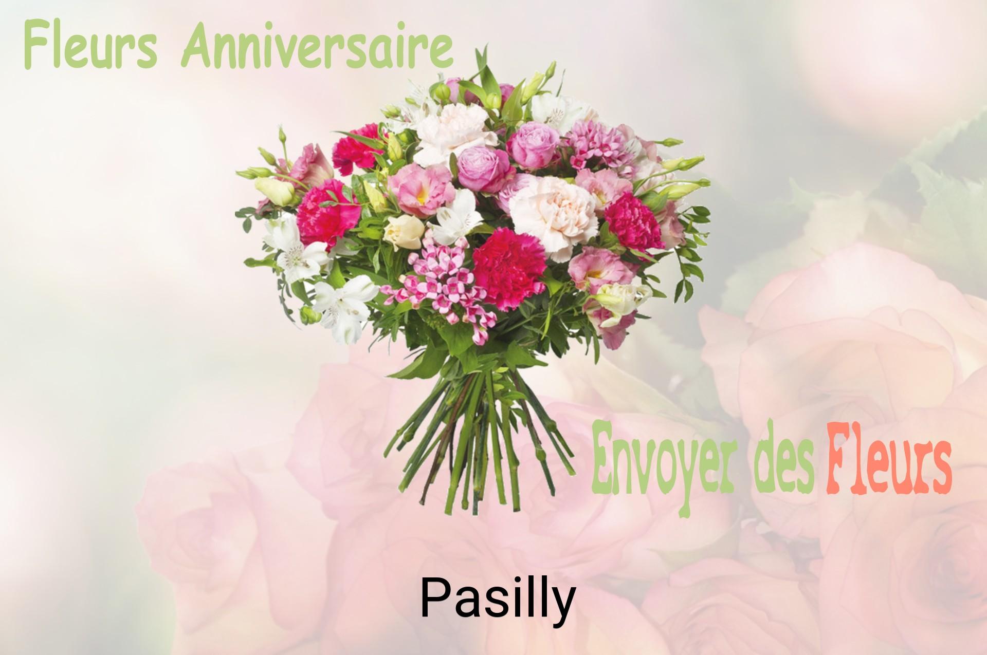 Bouquet de fleurs d’anniversaire livré à Pasilly